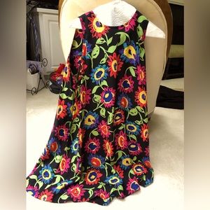 Emanuel Ungaro Vintage Silk Swing Dress